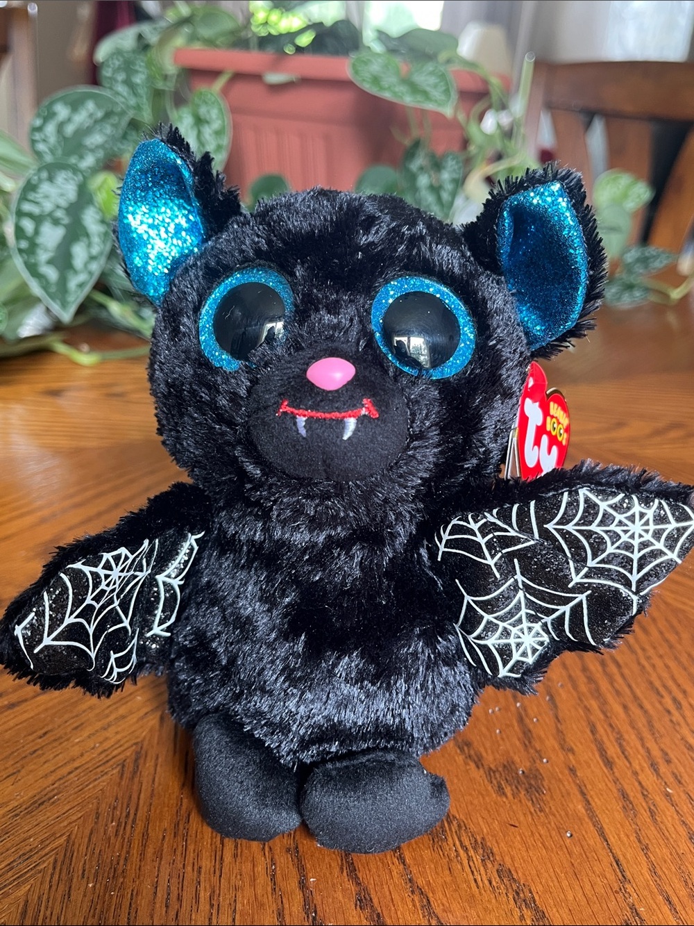 Ty Beanie Boo BATRICK the Black Bat 6” NWT